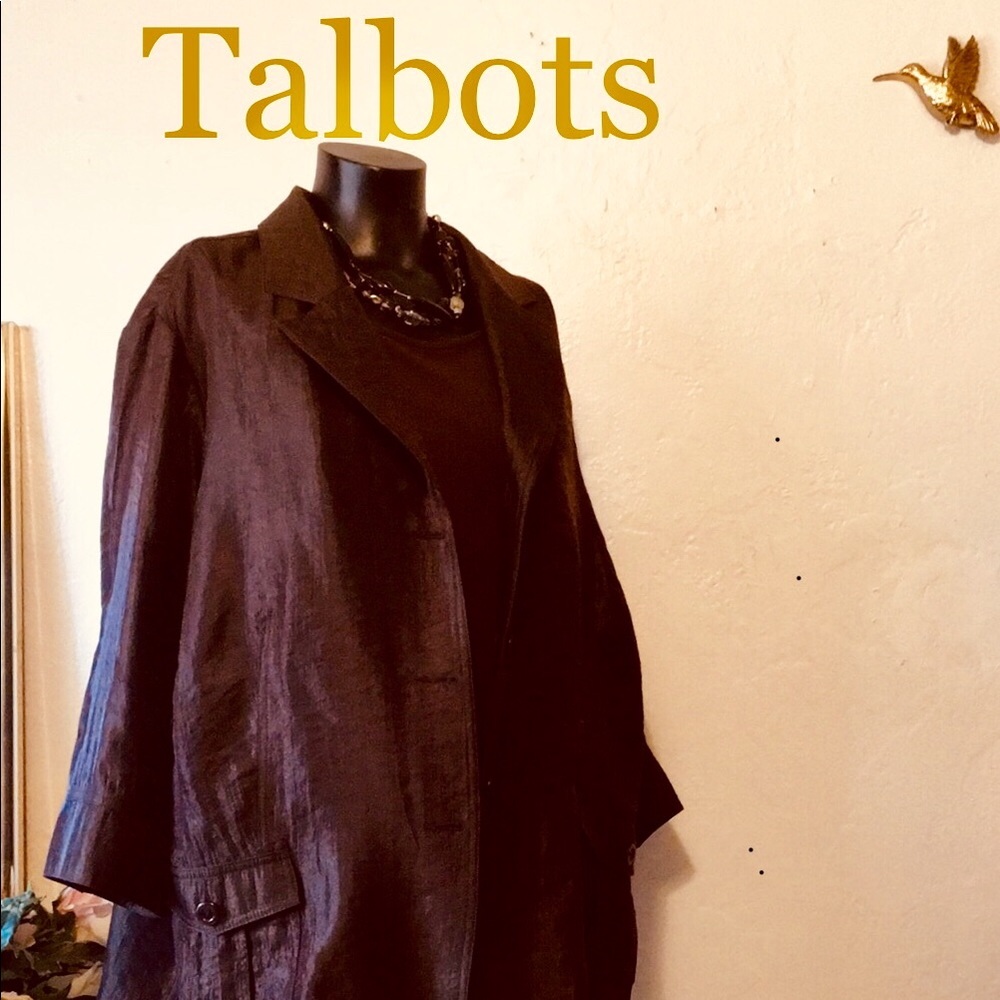 Talbots Brown Maxi Dress - Picture 2 of 8